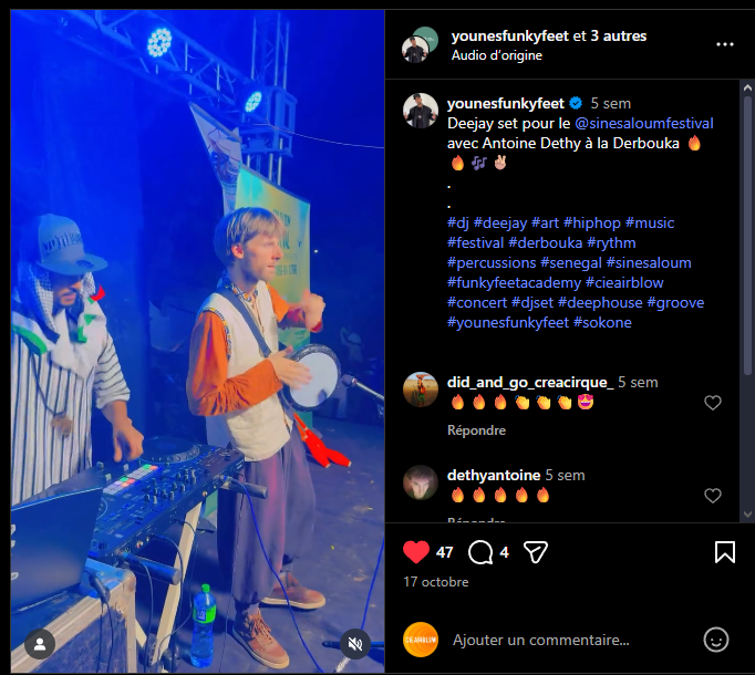 Voir la vidéo Facebook